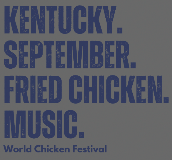 Chicken Festival Kentucky. September. Fried Chicken. Music Short sleeve T