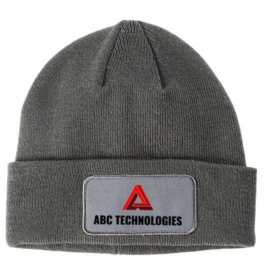 BEANIE - PATCH FRONT - PRINTED LOGO ON PATCH FULL COLOR BA527